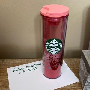 2022 valentines Starbucks 16 oz tumbler NWT